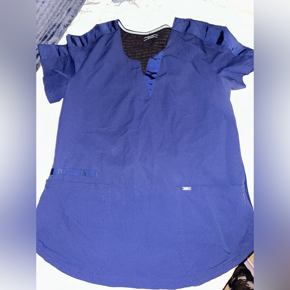 Elle Men's Royal Blue Short Sleeve Tee